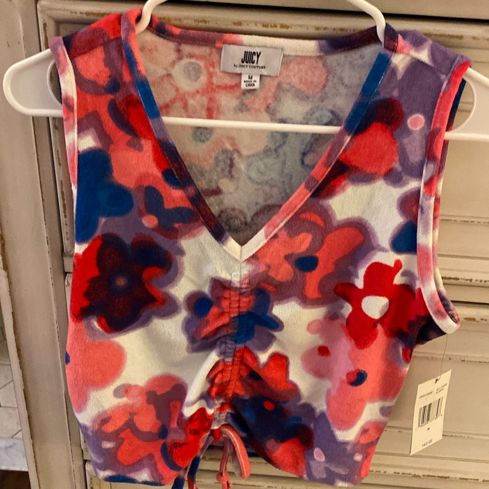 Juicy Couture terry crop top